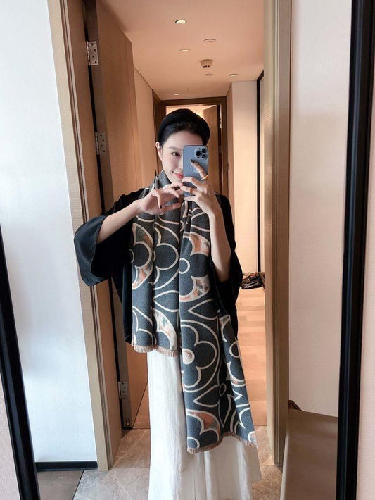 New Fashion Designer Cashmere Scarf For Ladies - FASHION MYST