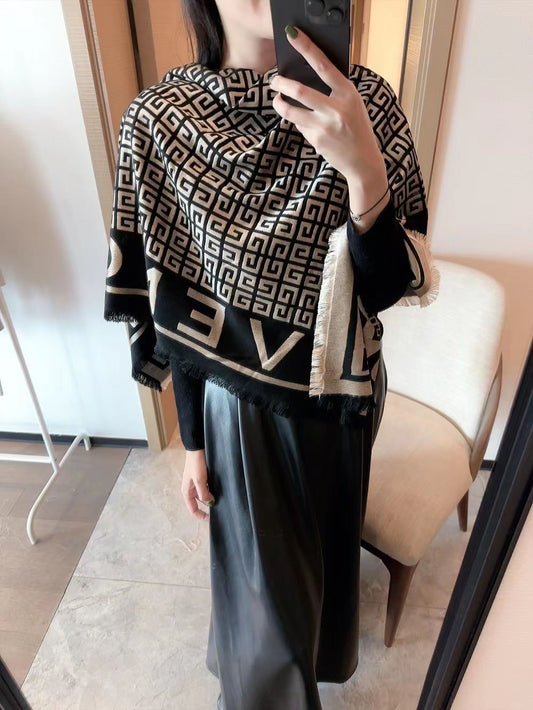 New luxury fashion design autumn winter neck scarf For Ladies - FASHION MYST