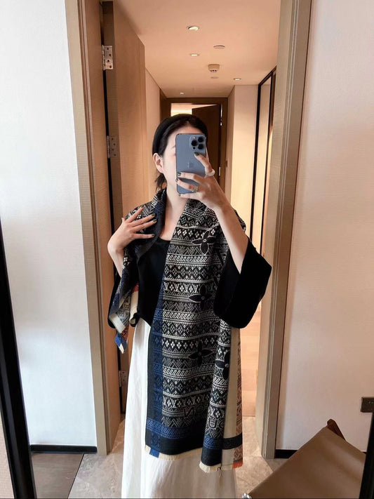 PREMIUM CASHMERE WOOLEN STOLE - FASHION MYST