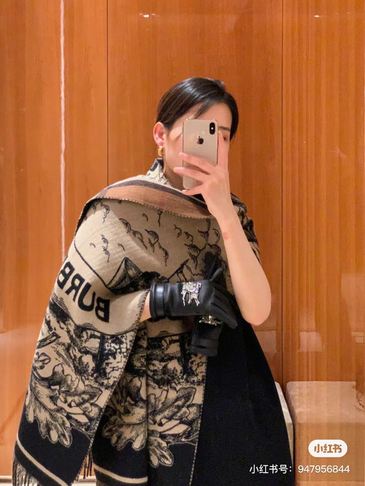 Premium Cashmere designer scarf - FASHION MYST