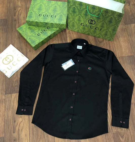 GUCCI || GG LOGO PREMIUM SHIRT - FASHION MYST