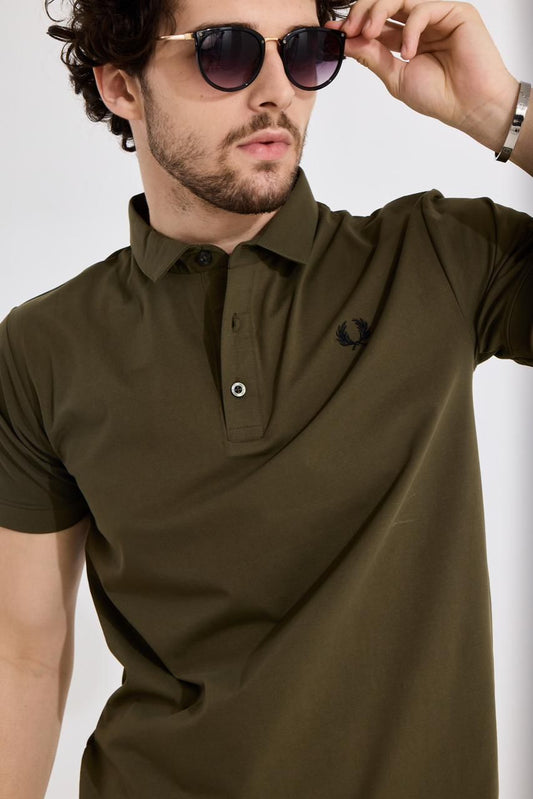 FRED PERRY || Luxury Embroidered Logo Designer Polo Tees For Men - FASHION MYST