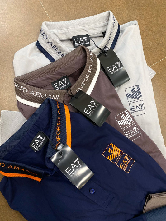 EMP*RIO ARM*NI || Premium Mens Solid Slim Fit T-Shirt - FASHION MYST