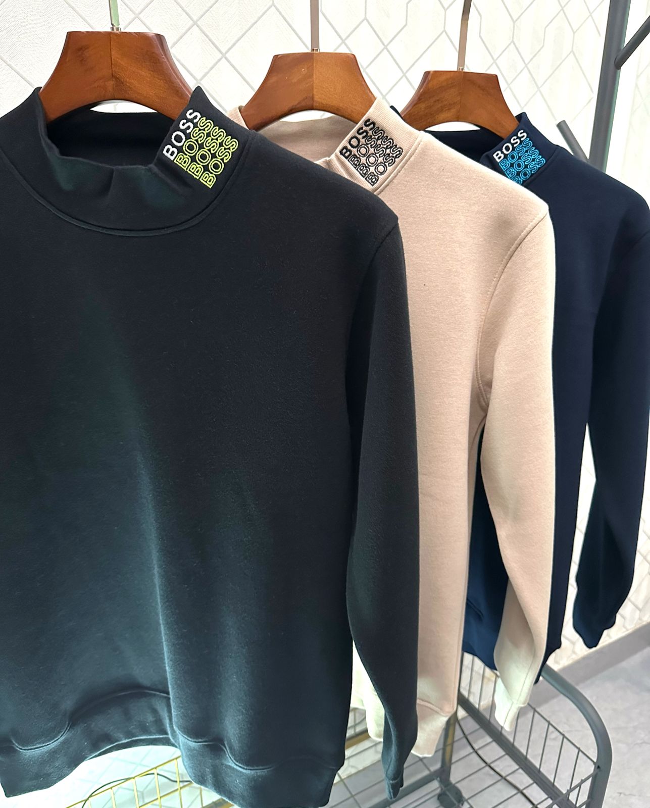 Pharrell Williams Basics Crew Sweatshirt For Men - FASHION MYST