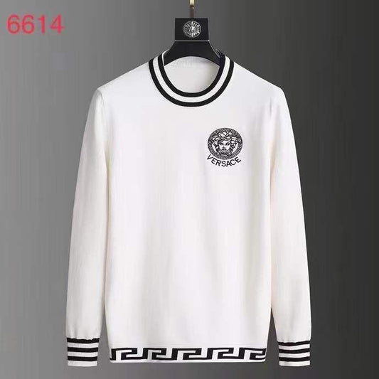 Premium Men Striped Trim Sweatshirt - FASHION MYST
