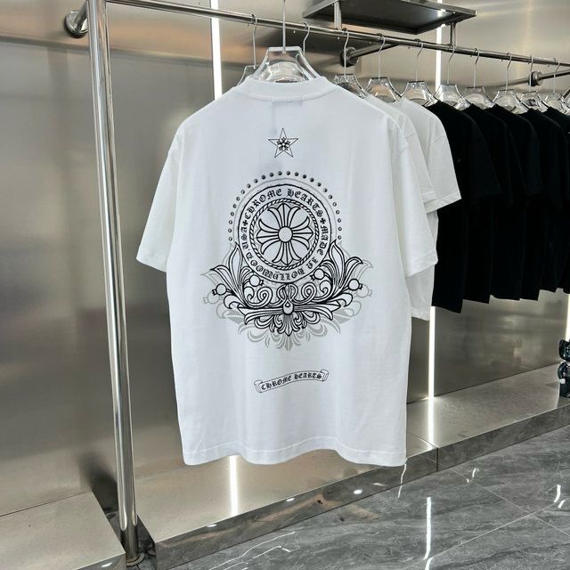 CHROME HEARTS クロップドTシャツ ホワイト CHROME HEARTS クロップドTシャツ ホワイト