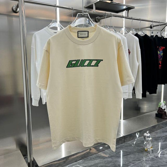 GUCCI || BASIC LOGO PRINT OVERSIZE T-SHIRT - FASHION MYST