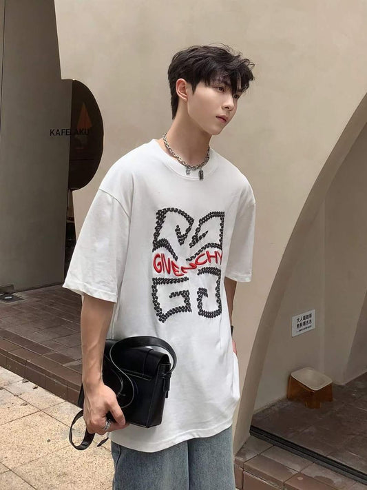 GIVENCHY || Luxury 4G Logo Drop Shoulder T-Shirt - FASHION MYST