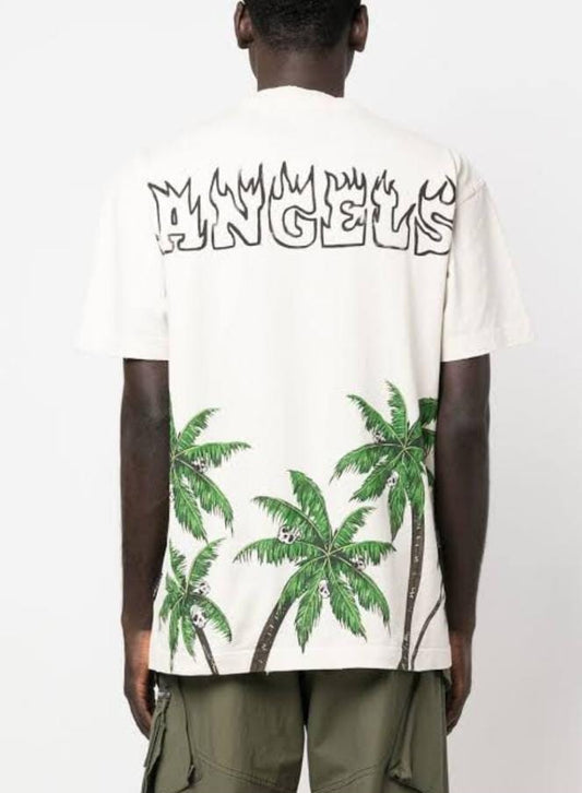 PALM ANGELS || Premium Drop Shoulder Tees For Men - FASHION MYST