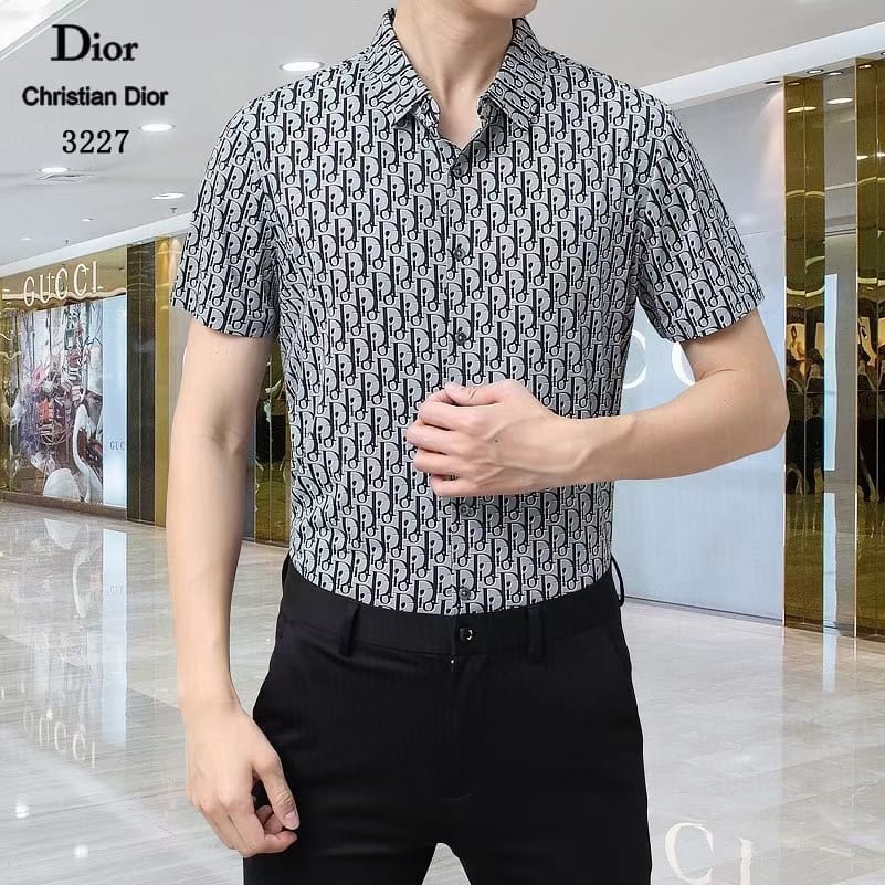 Dior high quality short sleeve shirts for men