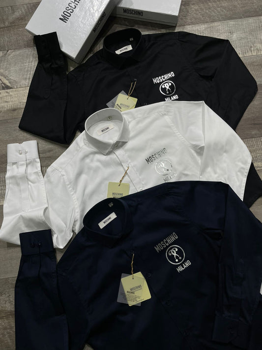 MOSCHINO || Luxury Double Smiley Shirt - FASHION MYST