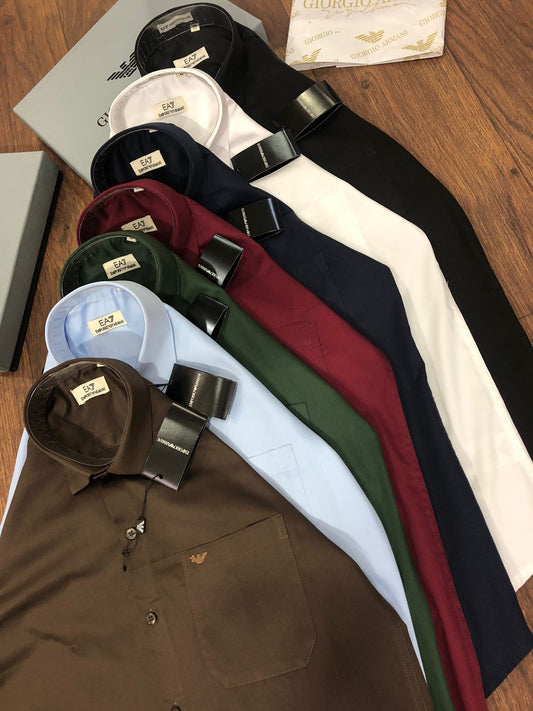 Luxury Brand Cotton Shirts For Men - FASHION MYST