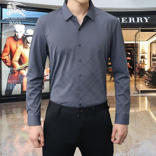 Luxury Fully Strechable Long Sleeves Shirt - FASHION MYST