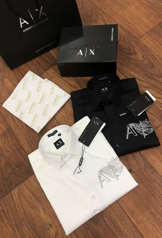 PREMIUM QUALITY LOGO PRINT SHIRTS - FASHION MYST