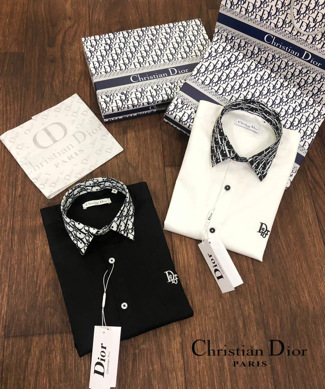 Gown Dior Clothing Online CHRISTIAN DIOR || Dior Logo Collar Oblique Design Long-Sleeved Shirt FASHION MYST Gown Dior Clothing Online CHRISTIAN DIOR || Dior Logo Collar Oblique Design Long-Sleeved Shirt FASHION MYST