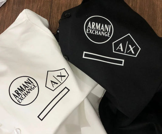 ARM*NI || Luxury Men Cartoon & Letter Graphic Shirt - FASHION MYST