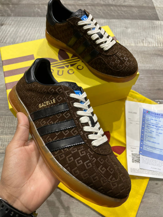 PREMIUM GAZELLE LOW TOP SNEAKERS - FASHION MYST