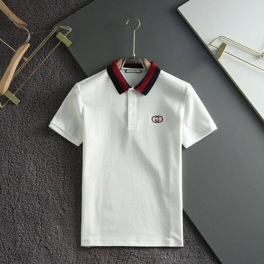 GUCCI || Regular-Fit Polo Tees With Logo Patched - FASHION MYST