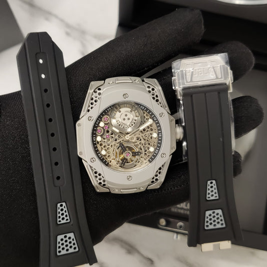 HUBLOT || Men's Hublot Big Bang Tourbillon Samuel Ross Ref# 4 Watch - FASHION MYST