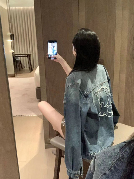 Dior Authentic Quality DENIM Jacket For Ladies - FASHION MYST