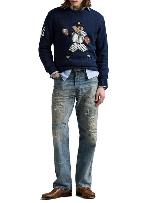 POLO RALPH LAUREN || Yankees Bear Men's Jumper Pullover