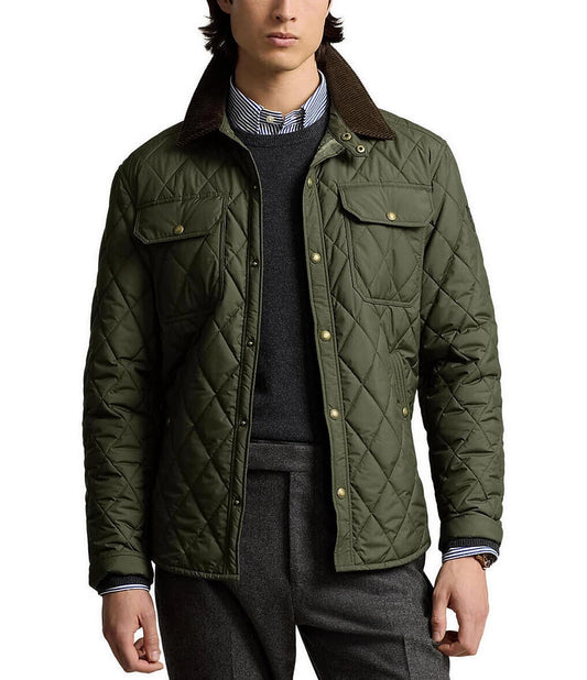 POLO RALPH LAUREN || Long Sleeve Water-Repellent Quilted Jacket- FASHION MYST