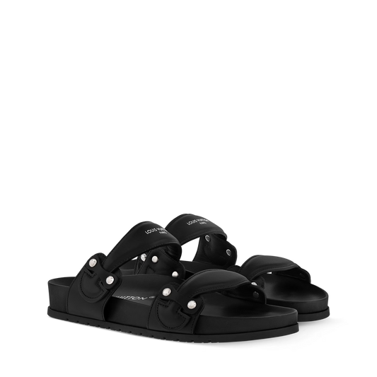 LOUIS VUITTON || Bom Dia Comfort Mule Slipper- FASHION MYST