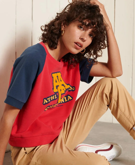 SUPERDRY || Collegiate Colour Block Ladies T-Shirt - FASHION MYST