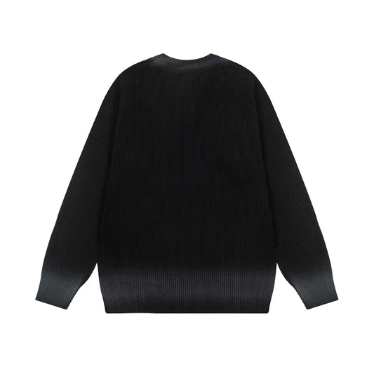 BALENCIAGA || Balenciaga Paris All Over Print Black Pullover- FASHION MYST