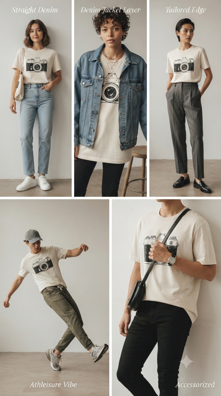 Premium graphic tees and new arrivals at Fashion Myst unisex clothing store