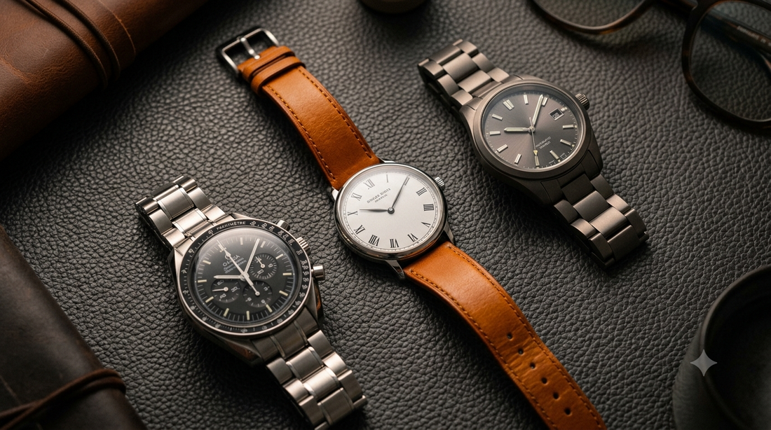 Men's premium watch collection - dress, casual & sports styles | Fashion Myst