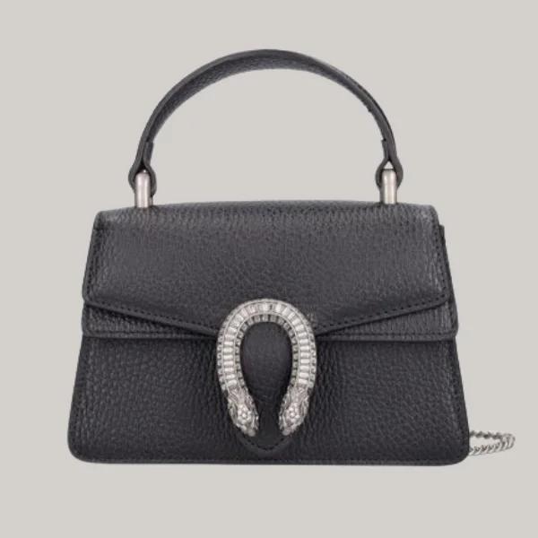 Minimalist [Color] women's shoulder handbag with spacious interior compartments – chic ladies purse from Fashion Myst.