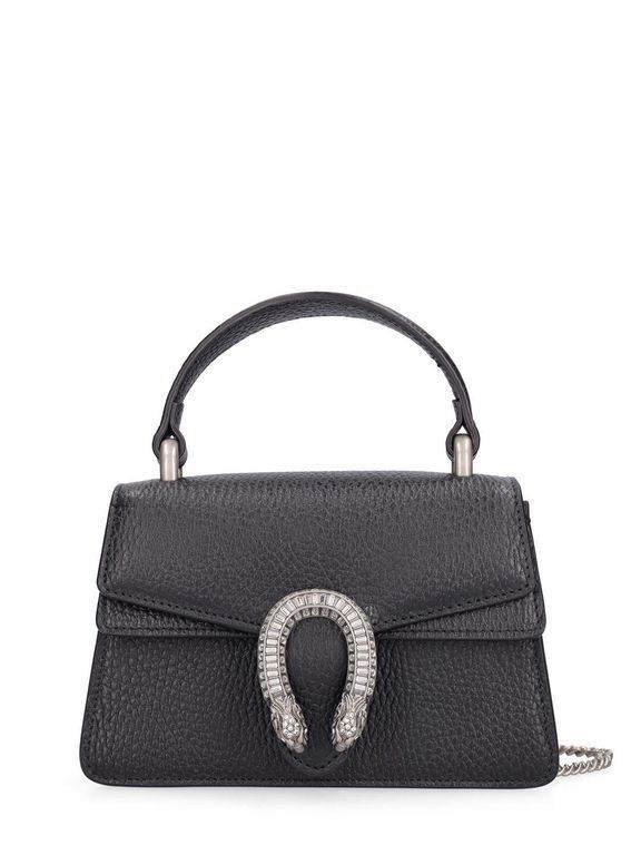 Dionysus Bag In Textured Leather For Ladies - FASHION MYST 