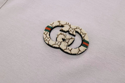 GUCCI || Cotton Polo Shirt With GG Logo - FASHION MYST 