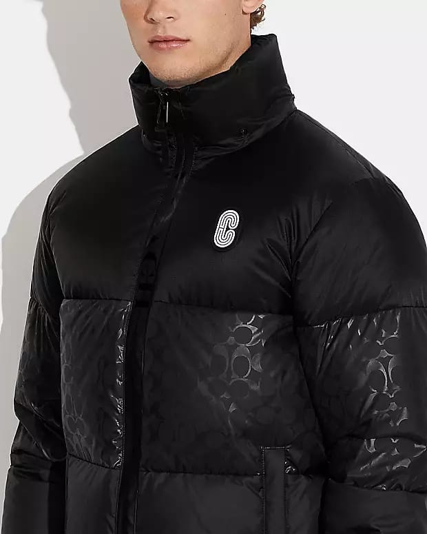 Coach men's hotsell puffer M