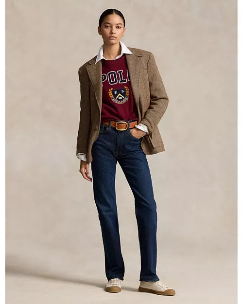 POLO RALPH LAUREN || Logo Cable-Knit Cotton Crewneck Sweater