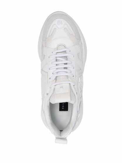 PHILIPP PLEIN || Top Notch QUALITY CALF LEATHER SNEAKERS