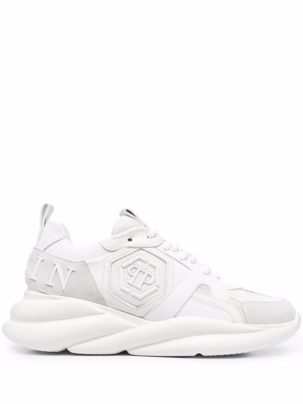 PHILIPP PLEIN || Top Notch QUALITY CALF LEATHER SNEAKERS