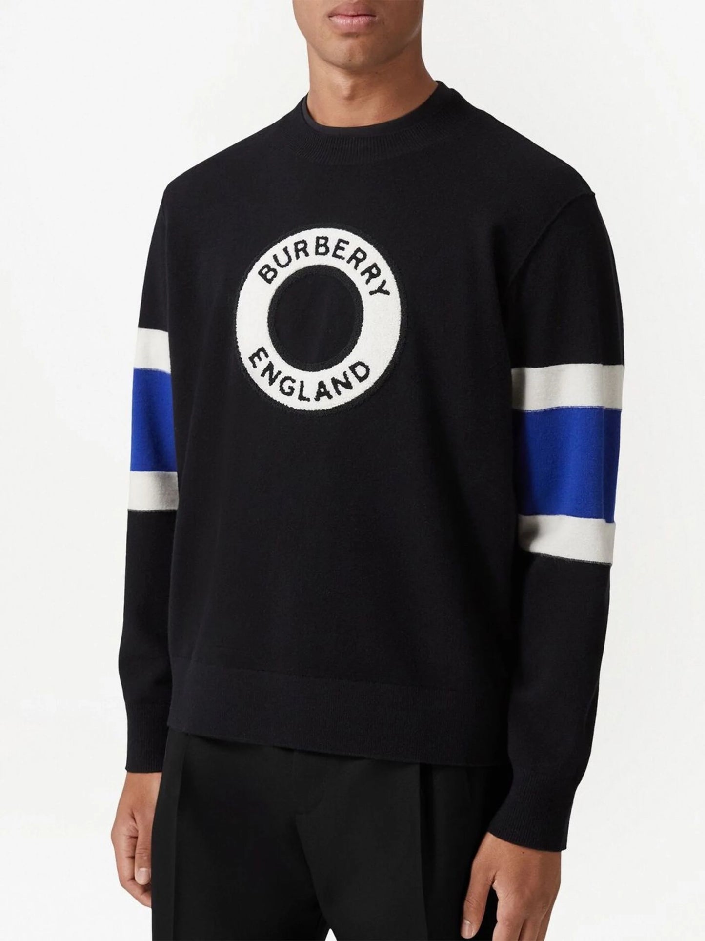 Burberry || Logo Graphic Appliqué Jumper Pullover - FASHION MYST 