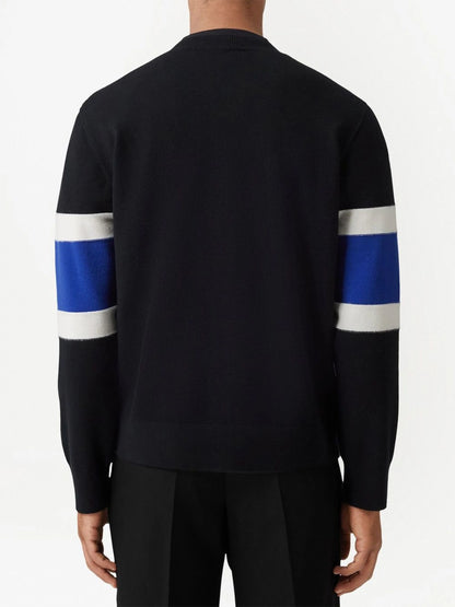 Burberry || Logo Graphic Appliqué Jumper Pullover - FASHION MYST 