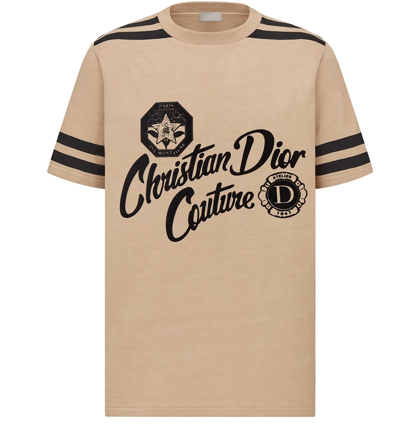 CHRISTIAN DIOR || 2024 SS Unisex Street Style Cotton Short Sleeves Logo Luxury T-Shirt