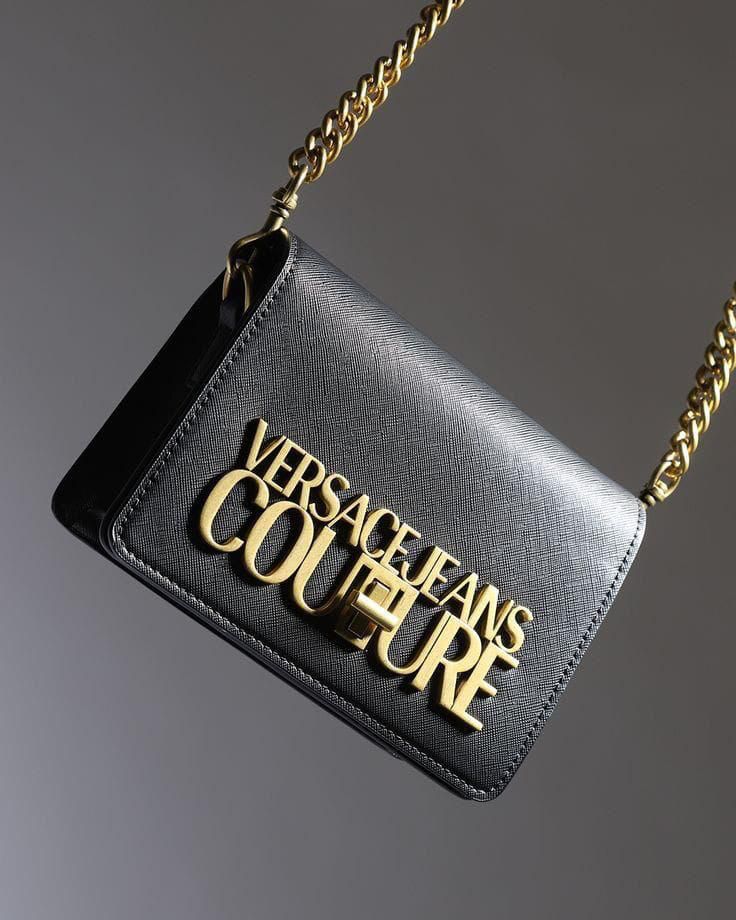 Couture Black Sling Bag For Ladies - FASHION MYST 