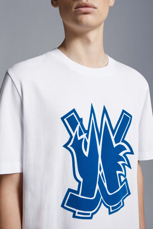 MONCLER || Hockey Logo Oversized T-Shirt