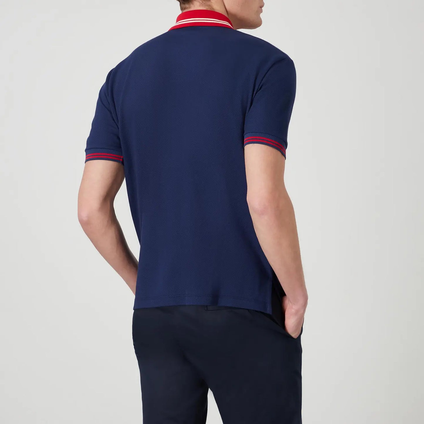 GUCCI || Cotton Piquet Polo T-Shirt With Interlocking G Logo - FASHION MYST 