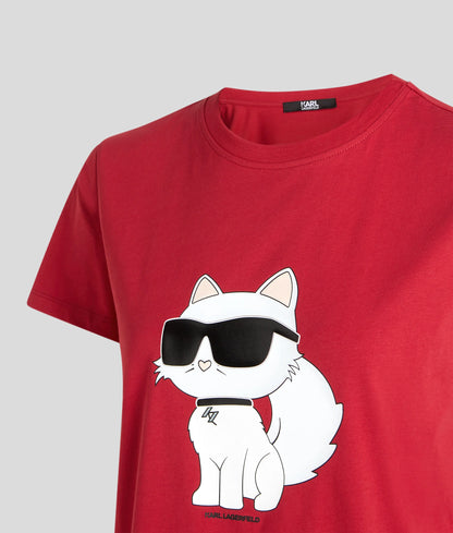 KARL LAGERFELD || Women's K/Ikonik 2.0 Choupette T-shirt - FASHION MYST 