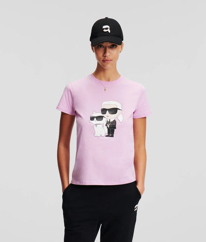 KARL LAGERFELD || Women's K/Ikonik 2.0 Choupette T-shirt - FASHION MYST 