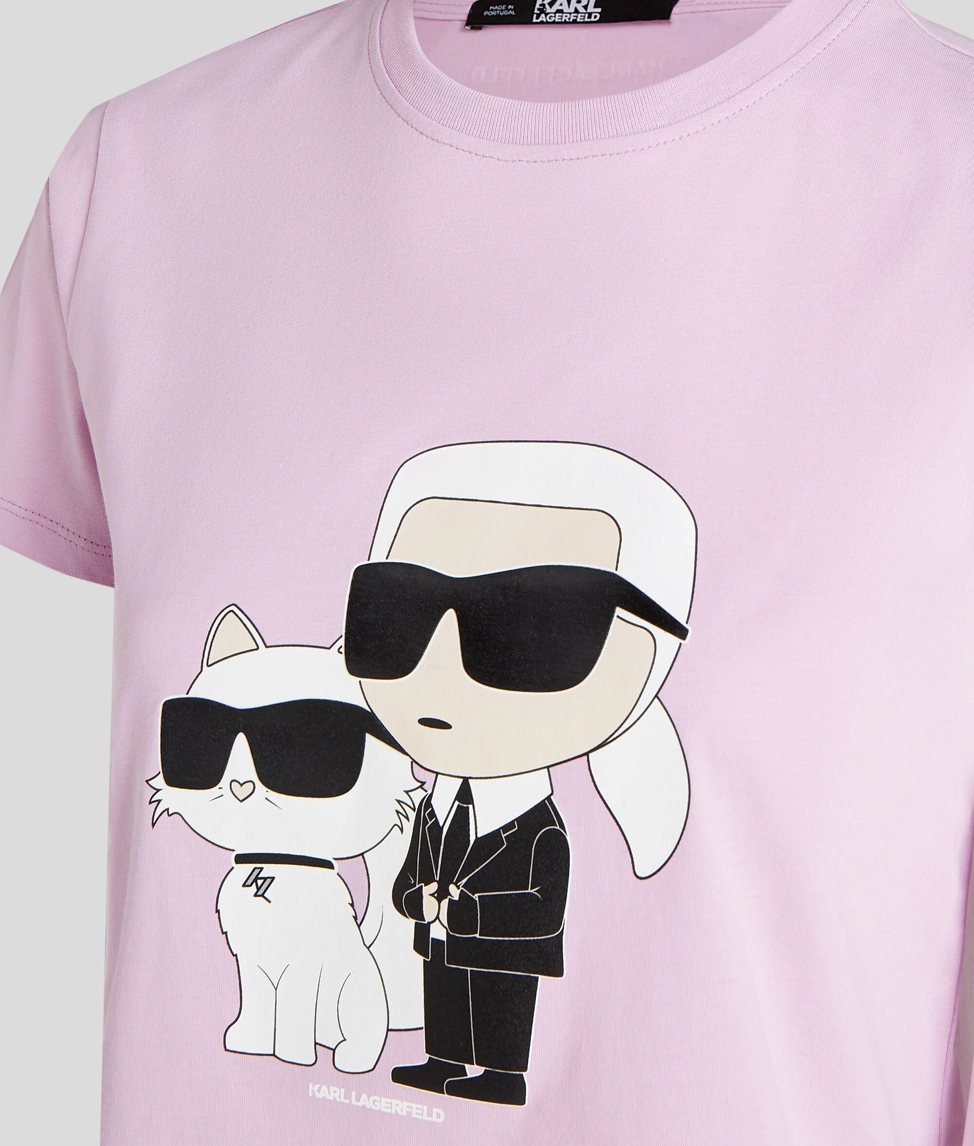 KARL LAGERFELD || Women's K/Ikonik 2.0 Choupette T-shirt - FASHION MYST 