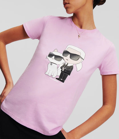 KARL LAGERFELD || Women's K/Ikonik 2.0 Choupette T-shirt - FASHION MYST 