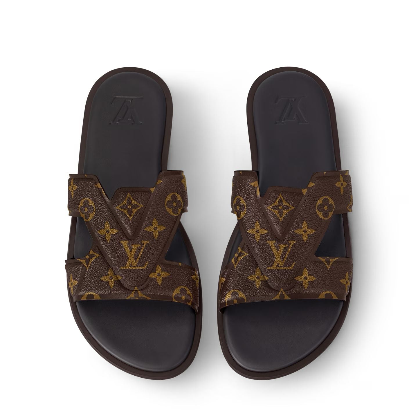 Louis Vuitton Waterfront Mule | Men's Designer Monogram Sandals
