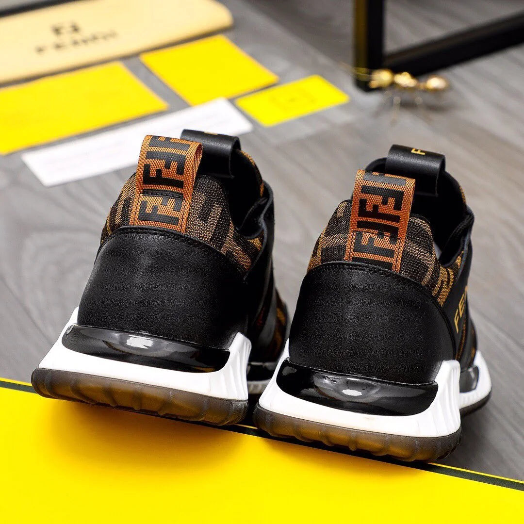 FENDI || Fendi Brown Lace Up Sneakers For Men – FASHION MYST